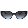 Dolce & Gabbana DG 6146 501/8G Womens Cat-Eye Sunglasses Black 54mm - 2 of 3