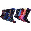 Mio Marino - Men's Bold Designer Dress Socks 12 Pack - 3 of 4