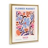Stupell Industries Ibiza Flower Market Floating Frame Canvas Art - 2 of 4