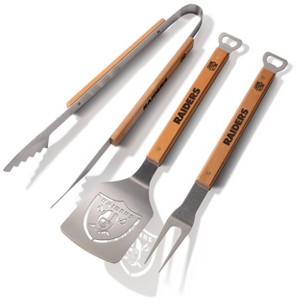 NFL Las Vegas Raiders Classic Series BBQ Set - 3pc - 1 of 4