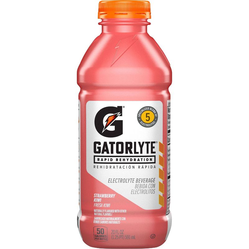 Gatorade Gatorlyte Strawberry Kiwi Sports Drink - 20 fl oz Bottle, 1 of 6