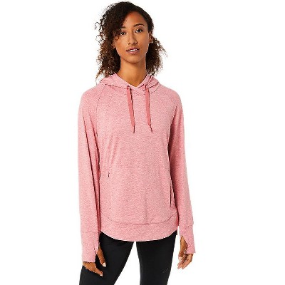 asics long sleeve hooded top