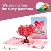 Frndly by Paper Love 3D Pop Up Love Tree Card - 4 of 4