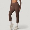 Anna-Kaci Active Women's High Waist Leggings with Side Pockets and Seamless Stretch Fabric for Active and Everyday Wear - 3 of 4