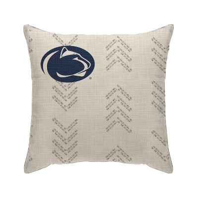 NCAA Penn State Nittany Lions Wordmark Decorative Throw Pillow