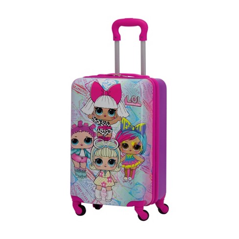 Rose gold cheap suitcase target