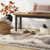 Cromwell Washable Printed Persian Style Rug Tan - Threshold™ - image 2 of 4