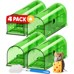 CTB Dealz Humane Mouse Trap – Reusable No-Kill Mouse Catcher, Safe for Pets & Kids – Indoor & Outdoor Use - 1 of 4