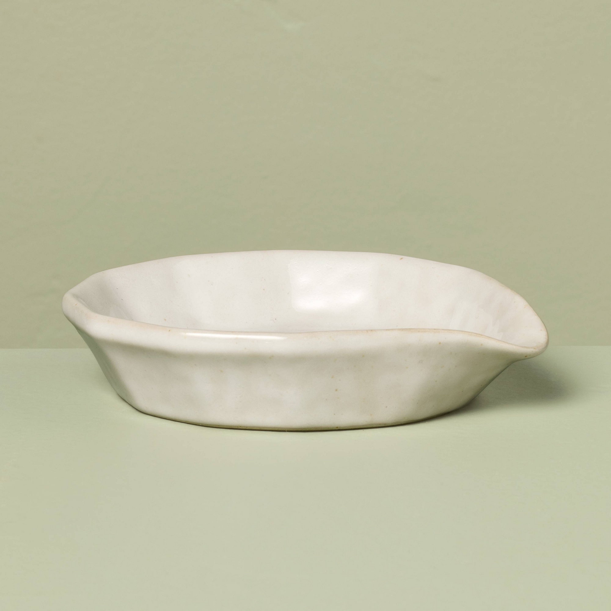 Stoneware Spoon Rest Sour Cream - Hearth & Hand™ with Magnolia