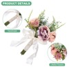 Unique Bargains Wedding Artificial Flower Bridal Artificial Flower Bouquet Multicolor 1 Pc - 2 of 4