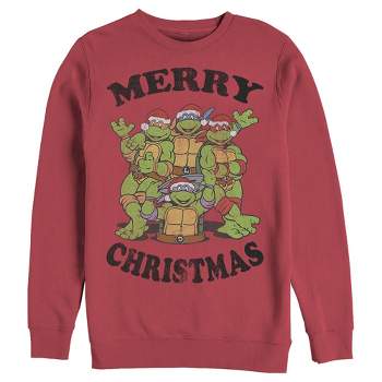 Men's Teenage Mutant Ninja Turtles Merry Christmas Sweatshirt