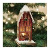 Old World Christmas Ginger Cottages Wooden Ornament, Tannenbaum Toboggan Company - 2 of 3