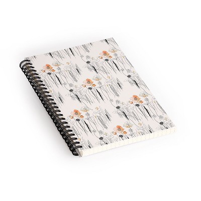 Iveta Abolina Coral Watercress Pond Spiral Notebook - Deny Designs