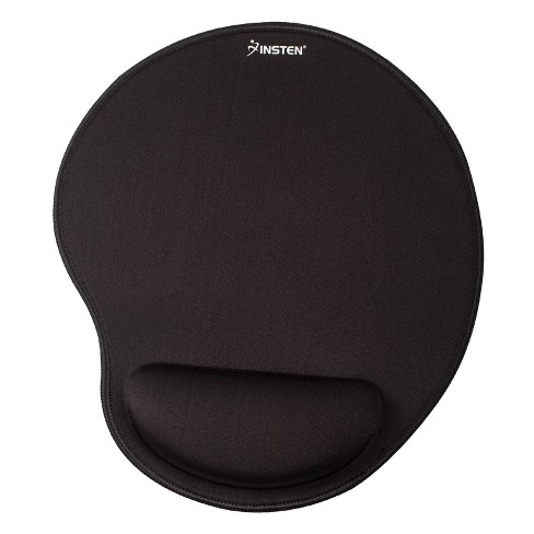 Insten Mouse Pad With Wrist Support Rest, Stitched Edge Mat, Ergonomic  Support, Pain Relief Memory Foam, Arc, Black, 10.5 X 9 Inches : Target