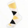 Geometric Staircase Pattern Socks (Women's Sizes Adult Medium) from the Sock Panda - 3 of 3
