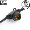Novelty Lights Globe Outdoor String Lights with 80 In-Line Sockets Black Wire 100 Feet - 2 of 4