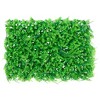 vidaXL Artificial Fern Leaf FenceÂ 24 pcs Green 15.7"x23.6" - 2 of 4
