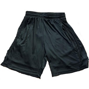 At The Buzzer Boys Athletic Stripe Basketball Sports Shorts with Pockets - 1 of 1