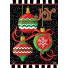 Joy Ornaments Christmas Garden Flag 18" x 12.5" Briarwood Lane - 3 of 4
