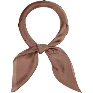INSPIRE CHIC Women's Gradient Colorful Large Silky Hair Wrap Bandana Neck Scarf 35.4" X 35.4" - 1 of 4