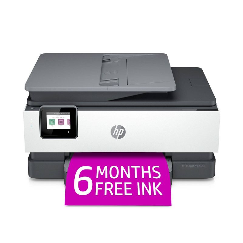 HP OfficeJet Pro 8025e Wireless All-In-One Color Printer, Scanner, Copier, Fax with Instant Ink and HP+ (1K7K3A), 3 of 12