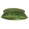 Parkland Collection,Aleta Transitional Quilted Olive Pillow - 3 of 4