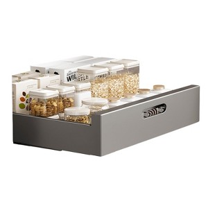 COZONY Expandable Kitchen Drawer Organizer, Height Adjustable Pull Out Cabinet Storage Rack for Pots and Pans - 1 of 4