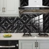 10PCS Imitation Marble Wall Tile Stickers Waterproof Oil-Proof Self-Adhesive Backsplash Tile Stickers for Kitchen Bathroom Living Room Bedroom - 4 of 4
