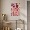 Doll Memories - Pink Geode Canvas Mineral Agate Geode Wall Art by Art Remedy Framed - 2 of 4