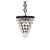 Elegant Lighting Nordic 3 lights black pendant - image 3 of 4