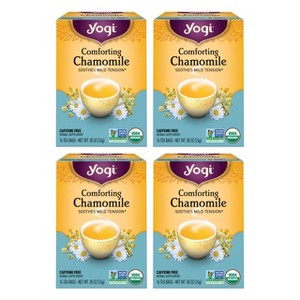 Yogi Tea - Comforting Chamomile Tea -  64 ct, 4 Pack - 1 of 4