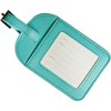 Pavilion Gift Company - Tahitian Turquoise - Gift Boxed Vegan Leather Luggage Tag - Bag Accessories - 4 of 4