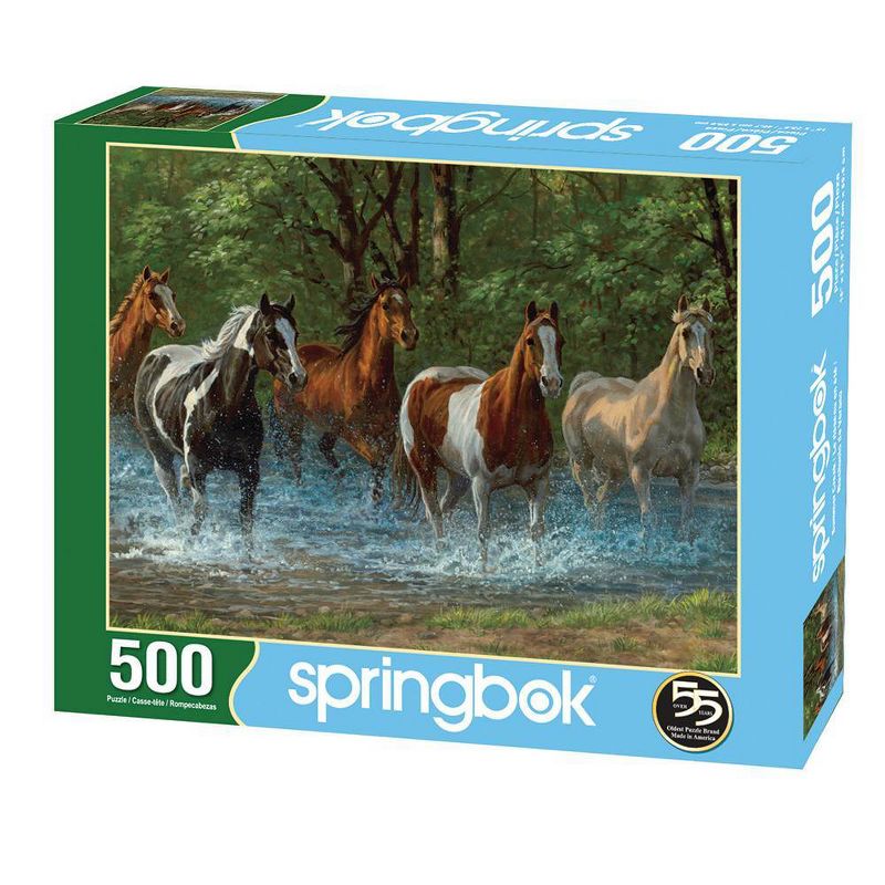 Springbok Summer Creek Jigsaw Puzzle 500pc, 3 of 6