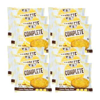 Lenny & Larry's The Complete Cookie Lemon Poppy Seed - Case of 12/4 oz