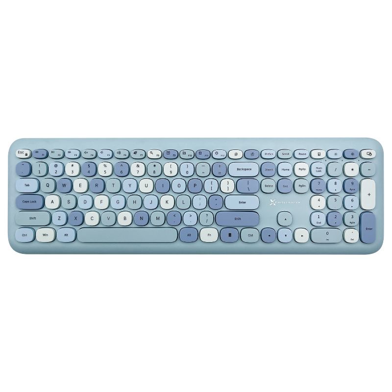 X9 Performance 110-Key Wireless RF Colorful Keyboard and Mouse Combo for PC, 2 of 9