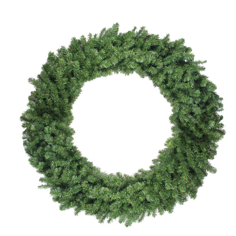 Northlight 48" Canadian Pine Artificial Christmas Wreath - Unlit, 1 of 8