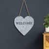Cheung's Luca Metal Heart Shaped Welcome Sign - 2 of 4