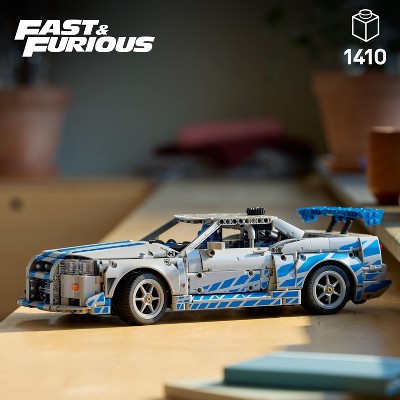 Детские конструкторы LEGO Technic 2 Fast 2 Furious Nissan Skyline GT-R R34 Car 42210 — фото 2