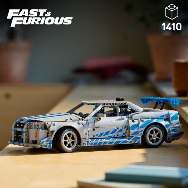 LEGO Technic Coche 2 Fast 2 Furious Nissan Skyline GT-R R34 42210 2