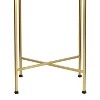JONATHAN Y Sterling 26.25" Industrial Classic Metal Foldable Rectangular End Table & Side Table with Removable Tray Top - 4 of 4