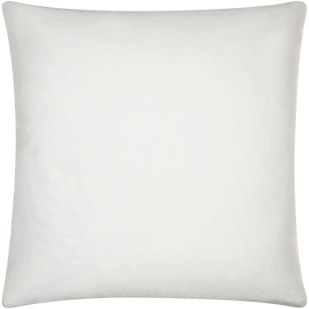 20"x20" Oversize Hyper Duck Down Feather Square Throw Pillow White - Mina Victory