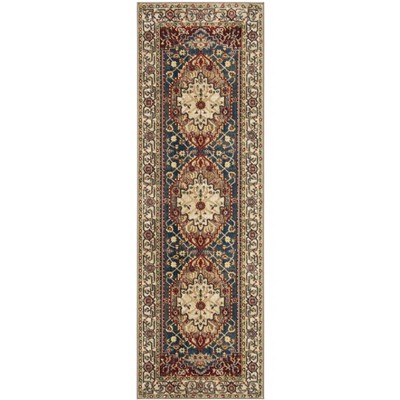 Kashan KSN306 Power Loomed Rugs - Safavieh