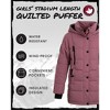 CANADA WEATHER GEAR Girls’ Winter Coat – Stadium Length Quilted Puffer Parka Jacket (7-16) - 2 of 4
