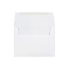 JAM Paper A2 Invitation Envelopes 4.375 x 5.75 White Bulk 1000/Carton MOOP6250LDB - 2 of 2