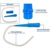 5 Star Super Deals 2 Lint Vacuum Hose Attachment Tool -  Removes & Cleans Lint from Your Dryer Vent Trap & Behind Hard To Reach Areas - 2 of 4