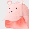 Baby Girls' Critter Swim Hat - Cat & Jack™ Pink - 3 of 3