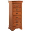 NicBex Mid-Century Modern 5 Drawers Dresser with Metal Handles Wooden Closet Organizers and Storage for Bedroom, Living Room, Hallway - 3 of 4