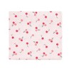 Hudson Baby Infant Girl Cotton Poly Flannel Receiving Blankets Bundle, Cherry Sweet, One Size - 3 of 4