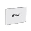 Azar Displays Self Adhesive Clear Acrylic Sign Holder Frames, 2 -Pack - 4 of 4