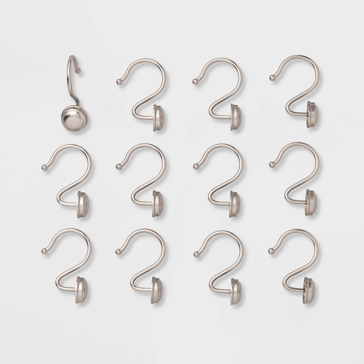 Rust Proof Button Shower Hook - Threshold™ - thumbnail 3
